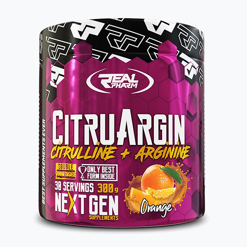 Citrulina Real Pharm Cytrulina + Arginina 300 g orange 3