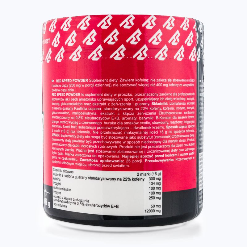 Real Pharm prieš treniruotę Red Speed Powder 400g vyšnių 714992 2