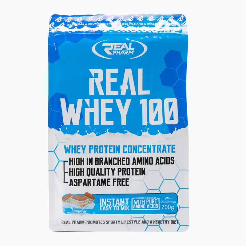 Išrūgos Real Pharm Real 700g tiramisu 715081