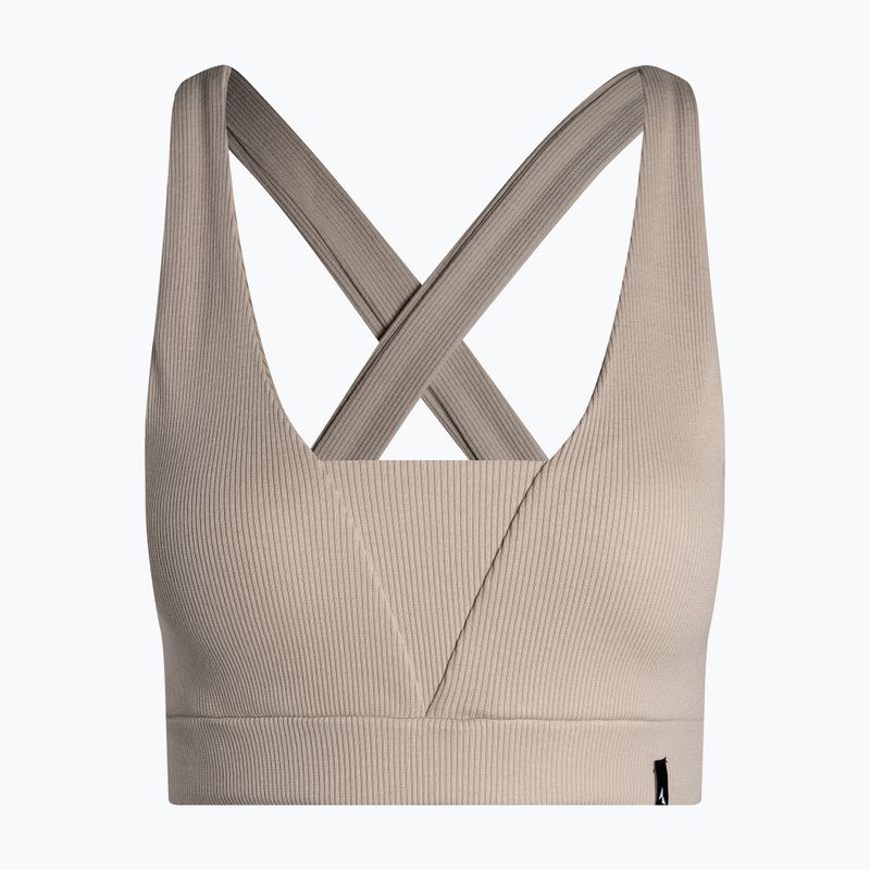 Carpatree Mellow Rib beige kūno rengybos liemenėlė CPW-SB-179-BE