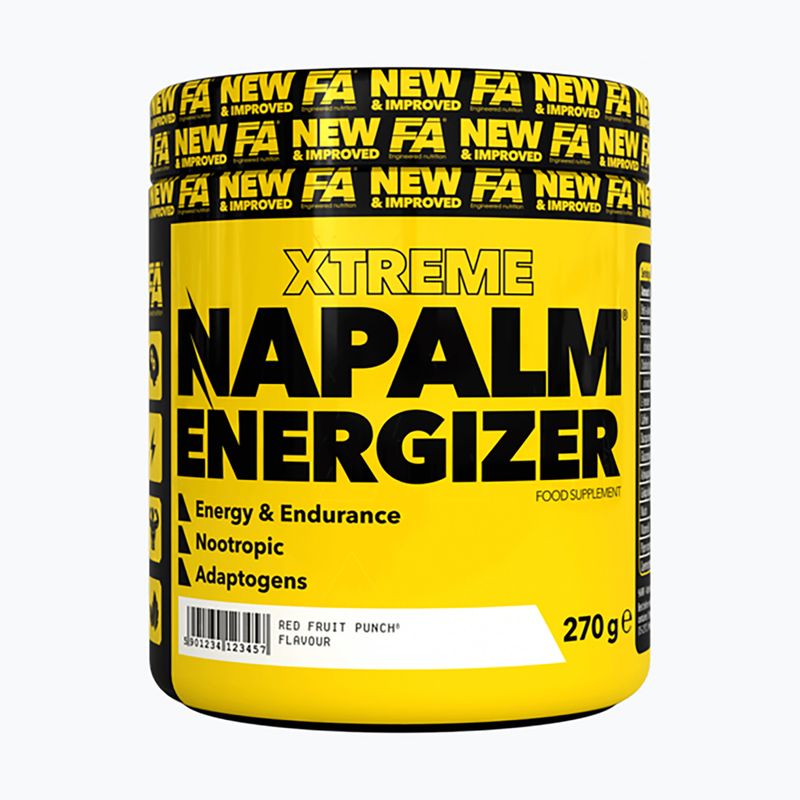 Papildas prieš treniruotę Fitness Authority Napalm Energizer 270 g dragon fruit