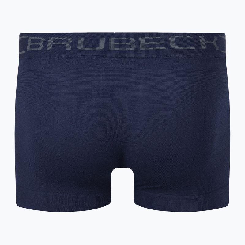 Vyriški termo boksininko šortai Brubeck BX10050A Comfort Cotton tamsiai mėlyni 2
