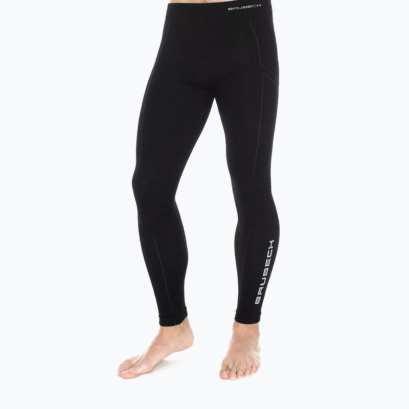 Vyriškos termoaktyvios kelnės Brubeck LE11120 Extreme Wool black