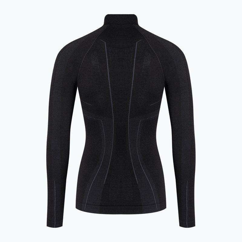 Brubeck LS11930 Extreme Wool termo megztinis juodos spalvos 3