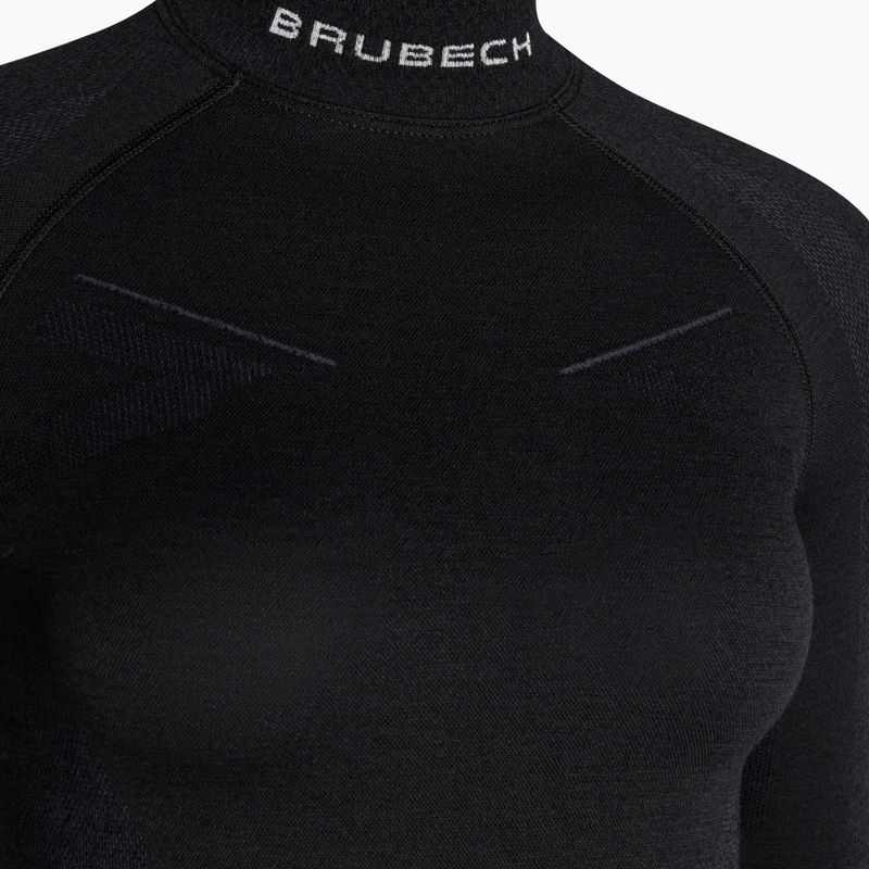 Brubeck LS11930 Extreme Wool termo megztinis juodos spalvos 5