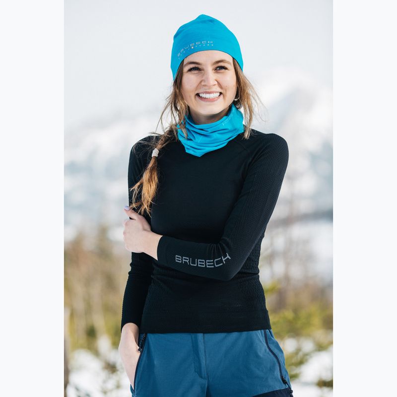 Brubeck LS11930 Extreme Wool termo megztinis juodos spalvos 9