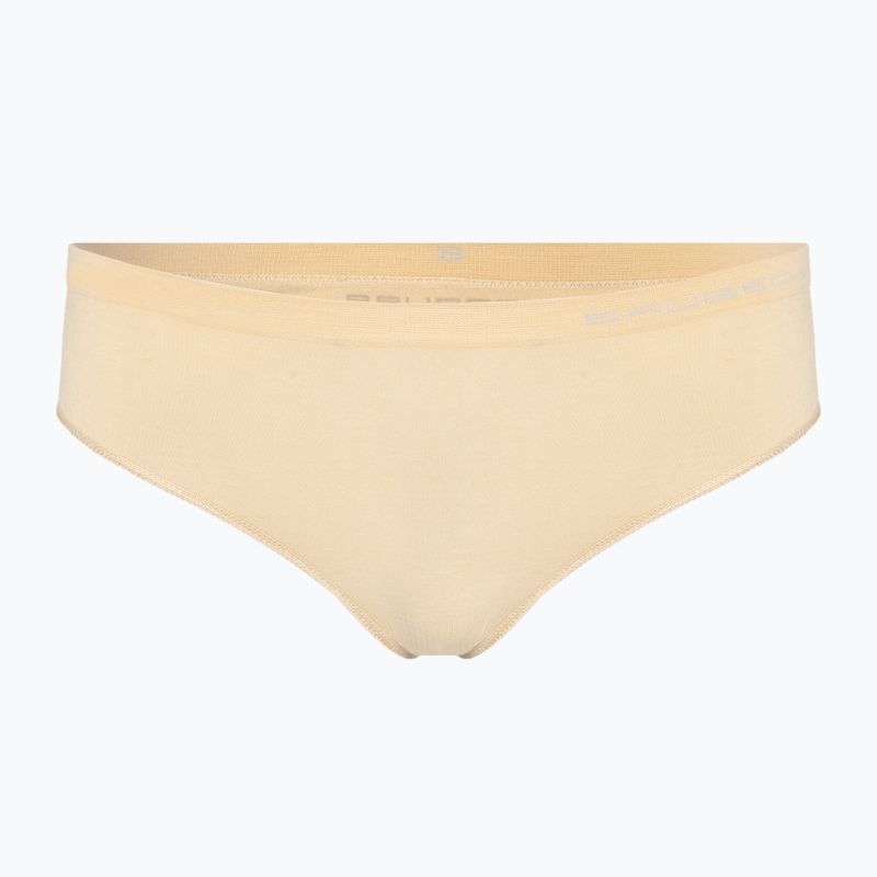 Moteriškos termoaktyvios kelnaitės Brubeck HI00043A Hipster Comfort Cotton beige