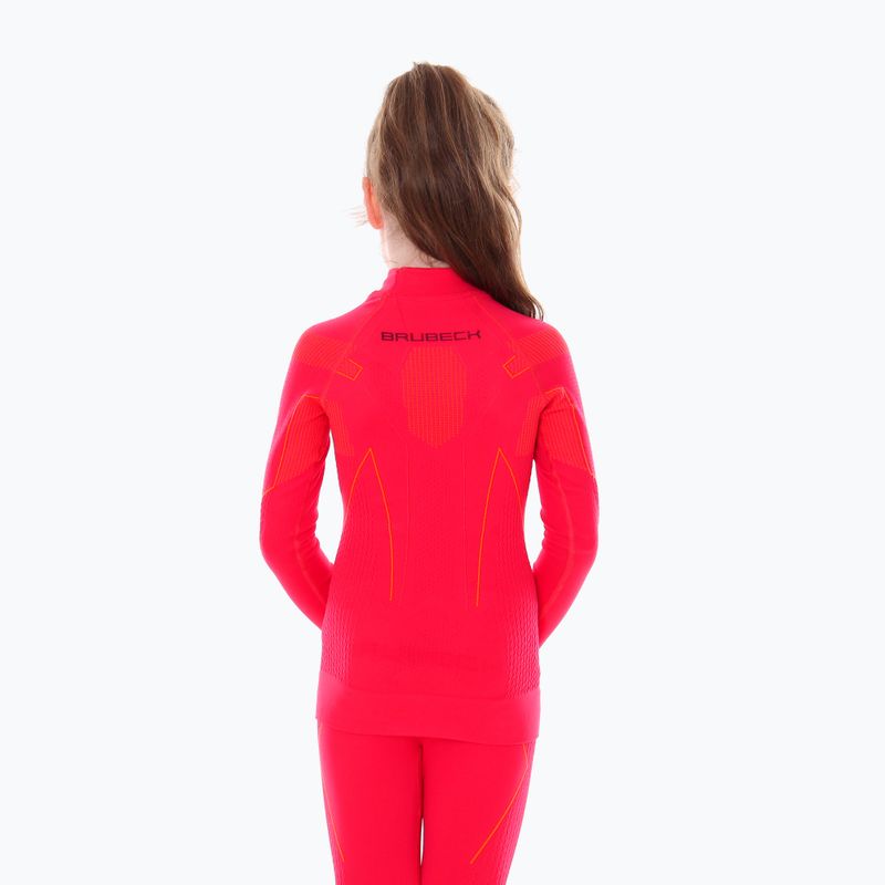 Vaikiški termo megztiniai Brubeck LS13650 Thermo raspberry 2