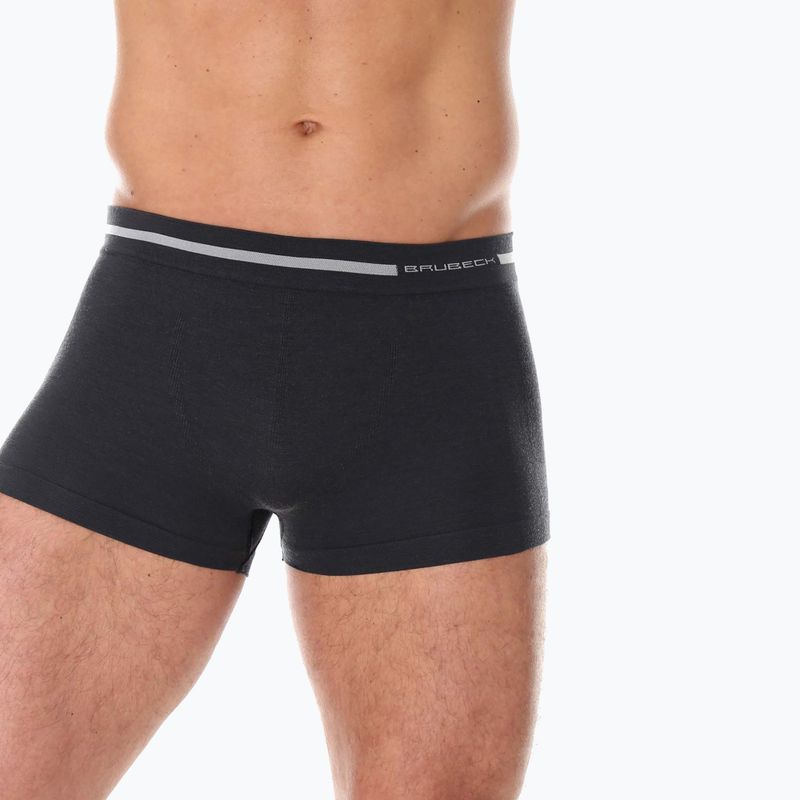 Vyriškos termoaktyvios trumpikės Brubeck Comfort Wool graphite 2