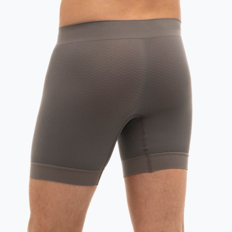 Vyriški termo šortai Brubeck BX11160 Base Layer pilkos spalvos 6
