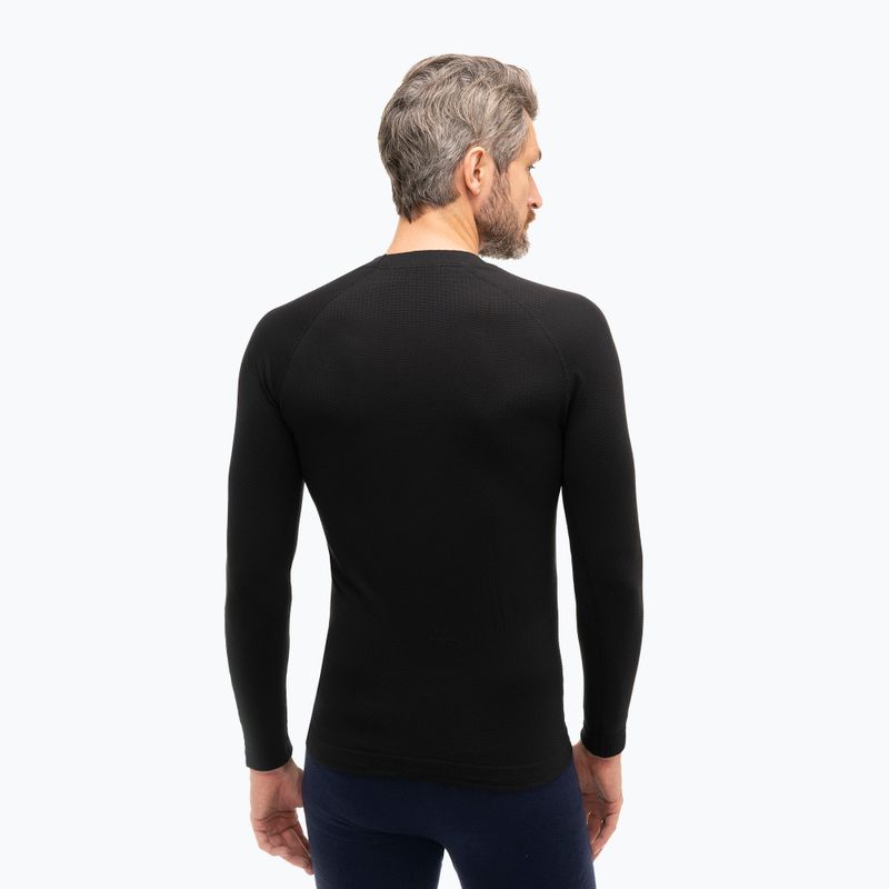 Vyriška bėgimo striukė su ilgomis rankovėmis Brubeck LS15950 3D Run Pro black 2