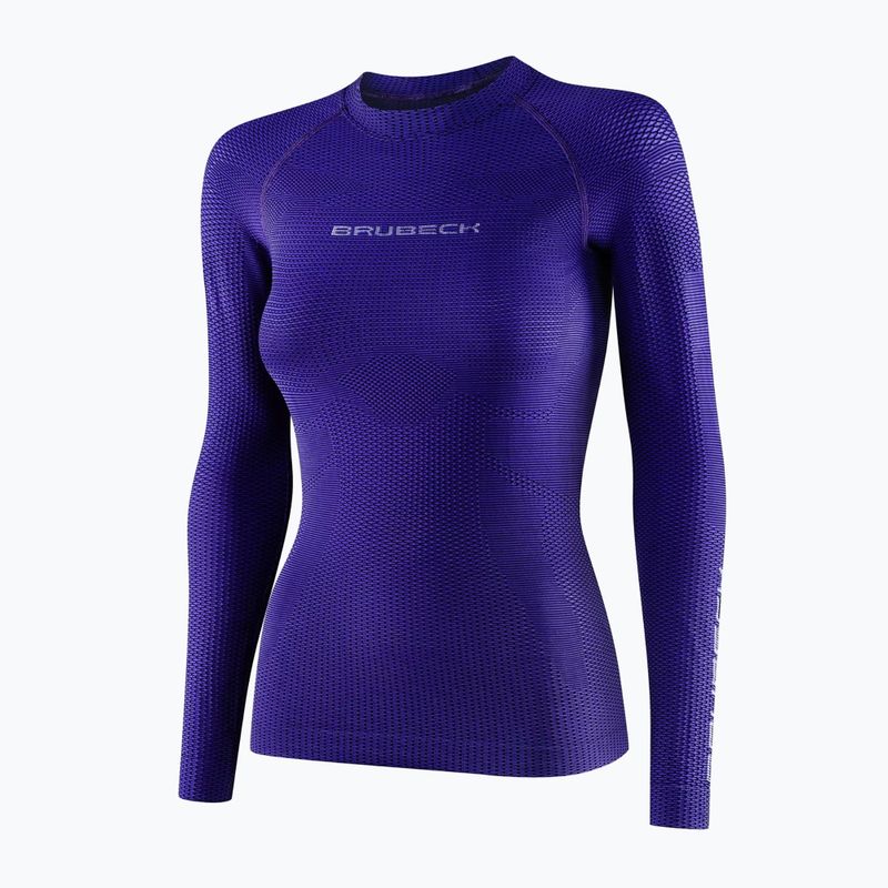 Moteriški bėgimo marškinėliai ilgomis rankovėmis Brubeck LS15950 3D Run Pro purple 7