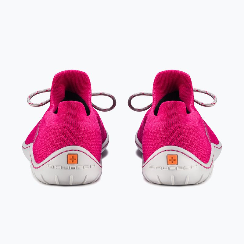 Moteriški barefoot batai Brubeck SH5009M Barefoot Merino pink/gray 3