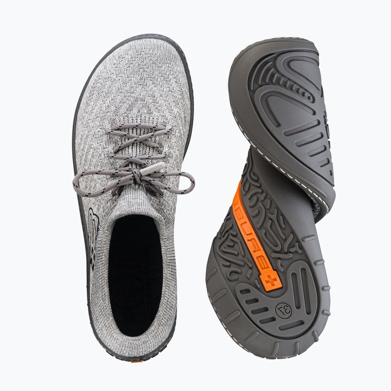 Moteriški barefoot batai Brubeck SH5010W Barefoot Merino light grey/graphite 6