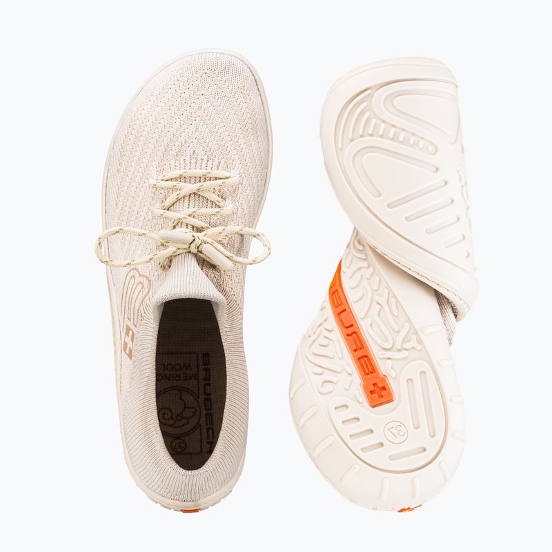 Moteriški barefoot batai Brubeck SH5010W Barefoot Merino cream/cream 6