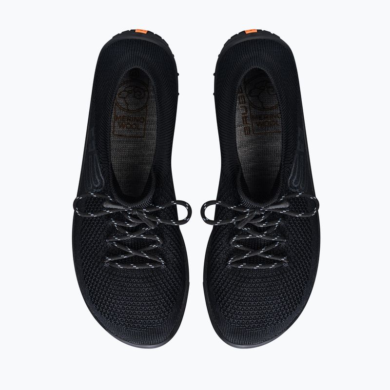 Vyriški barefoot batai Brubeck SH5009M Barefoot Merino black/black 5