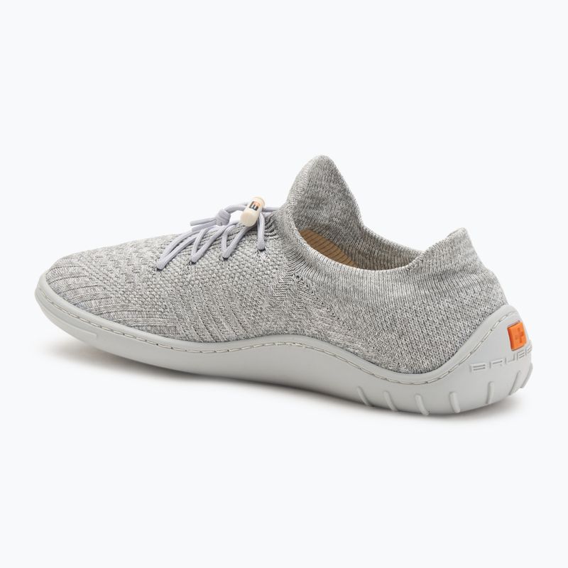 Vyriški barefoot batai Brubeck Barefoot Merino šviesiai pilki/pilki 3