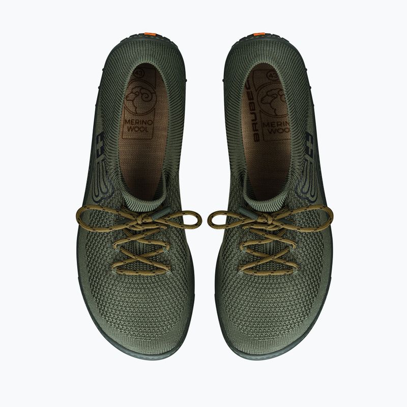 Vyriški barefoot batai Brubeck SH5009M Barefoot Merino khaki/khaki 5