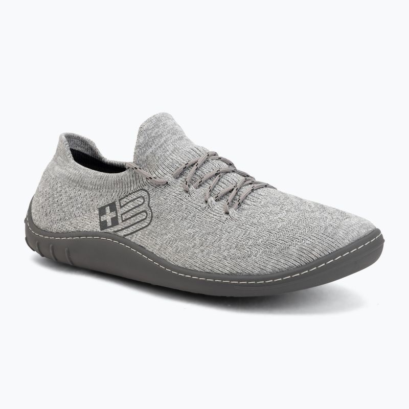 Moteriški barefoot batai Brubeck SH5010W Barefoot Merino light grey/graphite