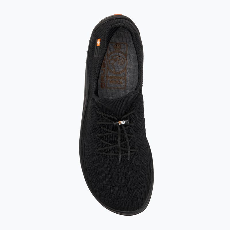 Vyriški barefoot batai Brubeck Barefoot Merino juodi 5