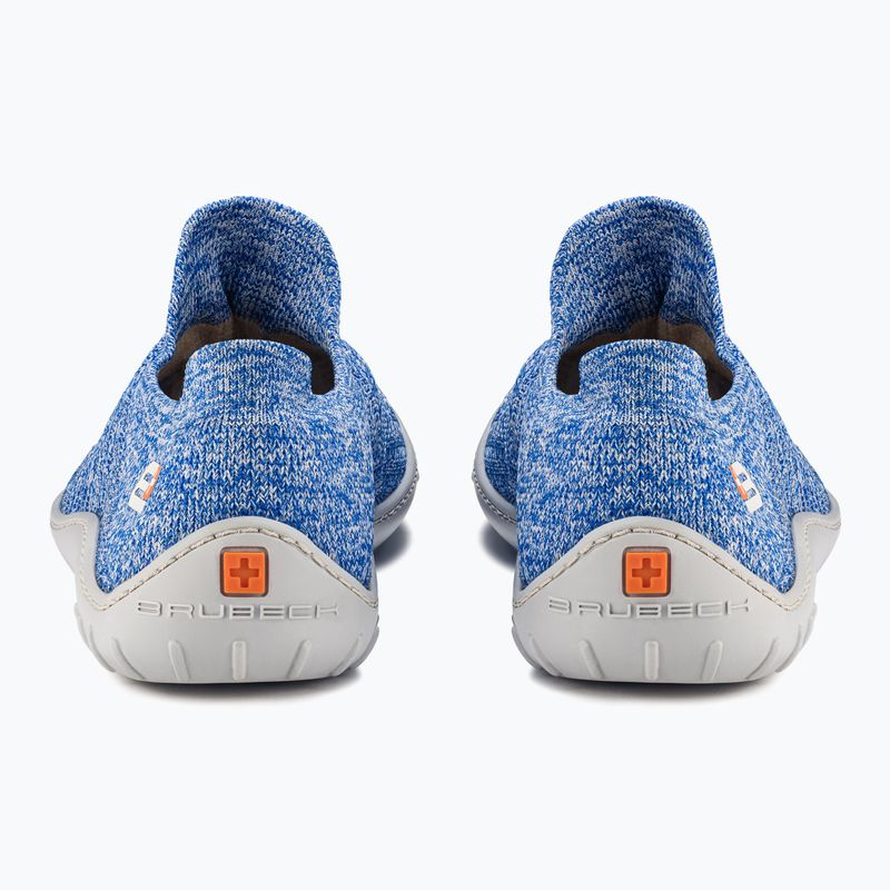 Moteriški barefoot batai Brubeck Barefoot Merino šviesiai mėlyni/pilki 10