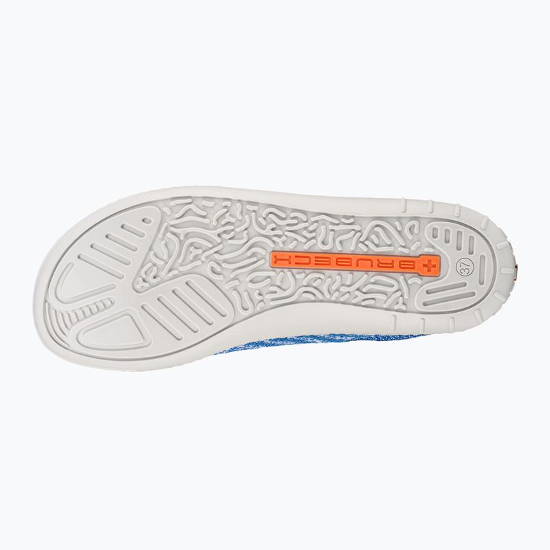 Moteriški barefoot batai Brubeck Barefoot Merino šviesiai mėlyni/pilki 13