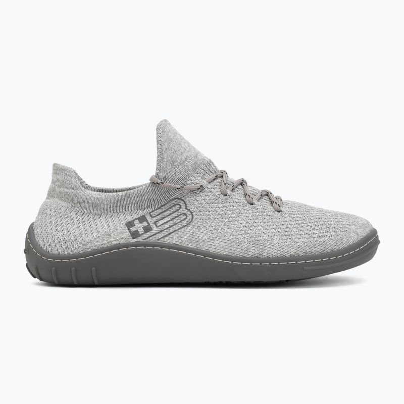 Vyriški barefoot batai Brubeck SH5009M Barefoot Merino light gray/graphite 2