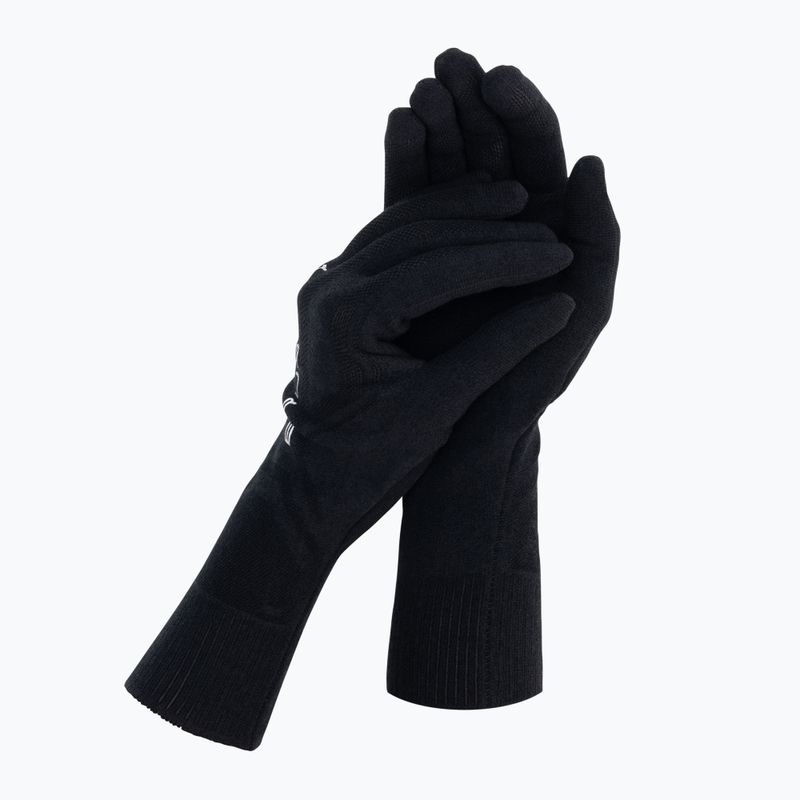 Brubeck bėgimo pirštinės GE10020 Merino black