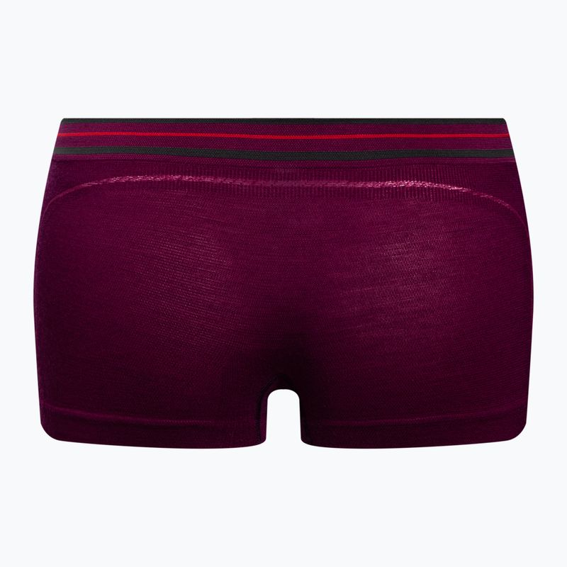 Brubeck moteriški termo šortai BX10860 Active Wool plum 2