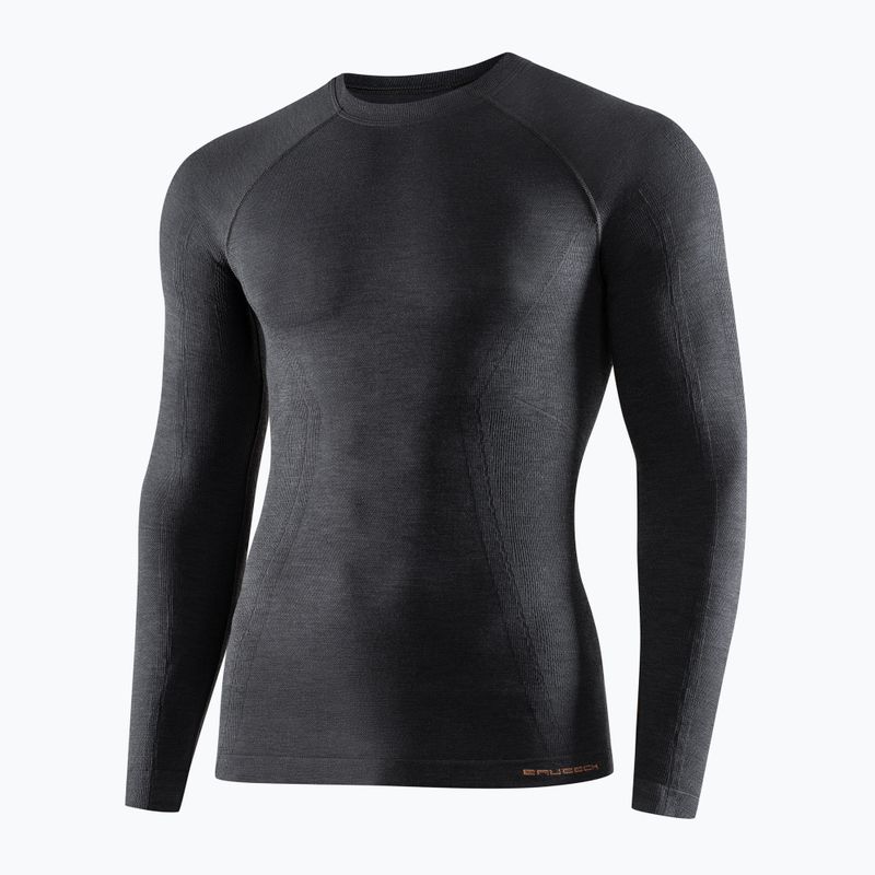 Vyriškas termoaktyvus džemperis Brubeck Merino Active Wool grafito 3