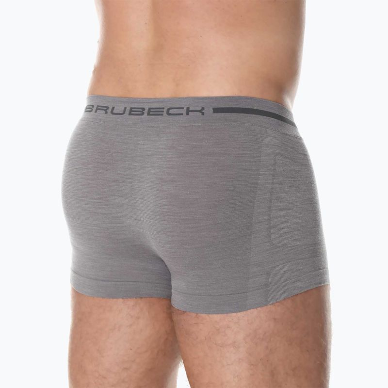 Vyriškos termoaktyvios trumpikės Brubeck Comfort Wool dark grey 3