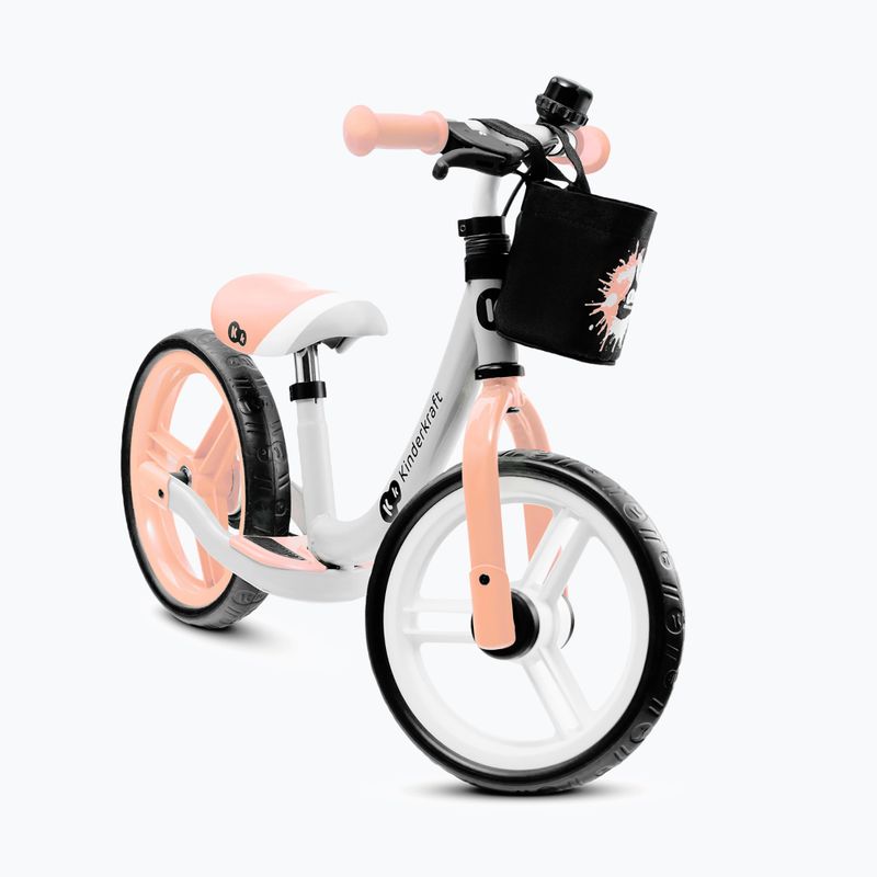 Balansinis dviratis Kinderkraft Space peach coral 3