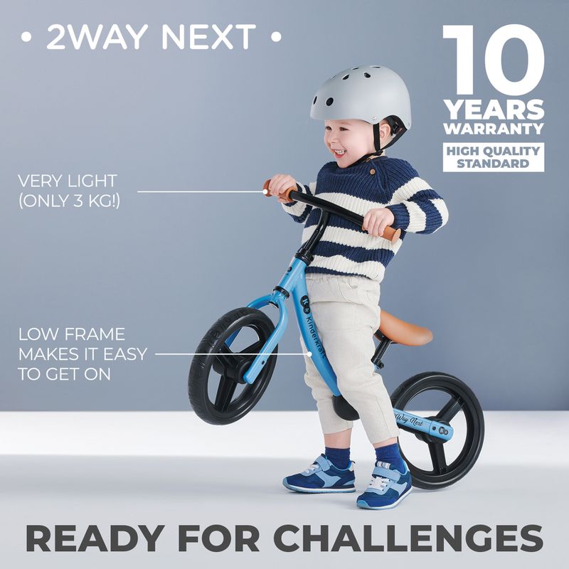 "Kinderkraft 2Way Next blue sky" krosinis dviratis 13