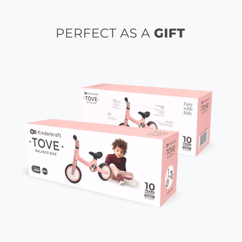 Balansinis dviratis Kinderkraft Tove rose pink 10