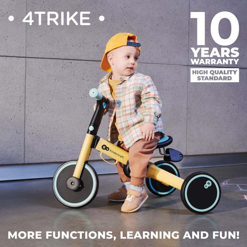 Kinderkraft krosinis triratukas 4TRIKE pilkas 15