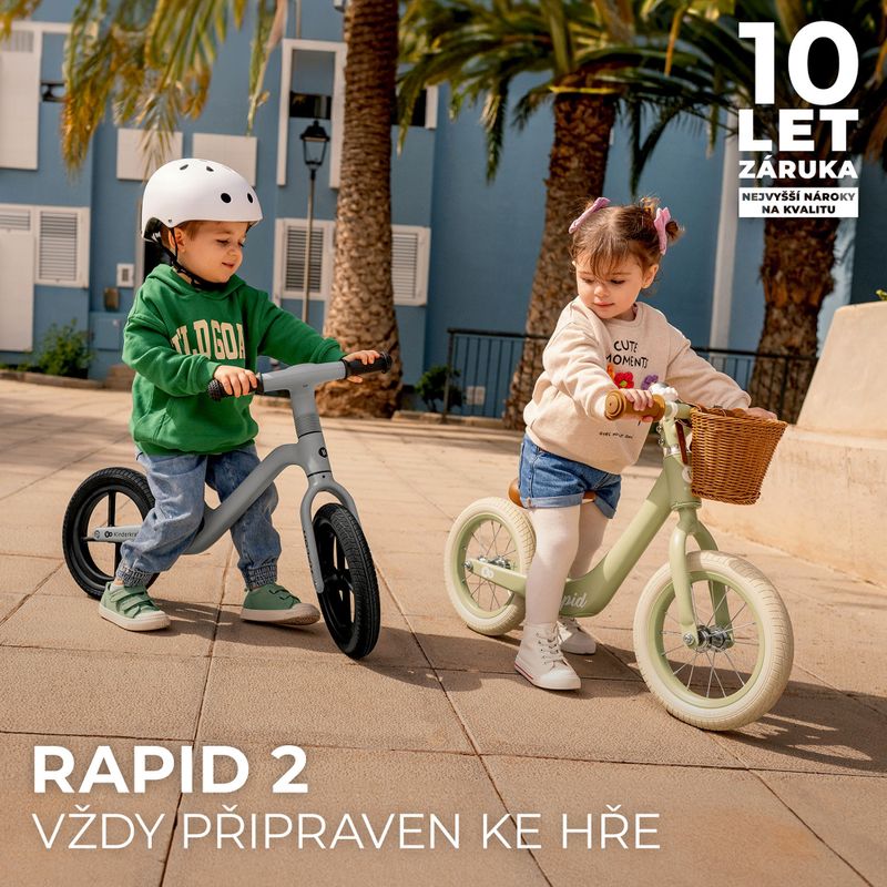 Balansinis dviratis Kinderkraft Rapid 2 blue breeze 23