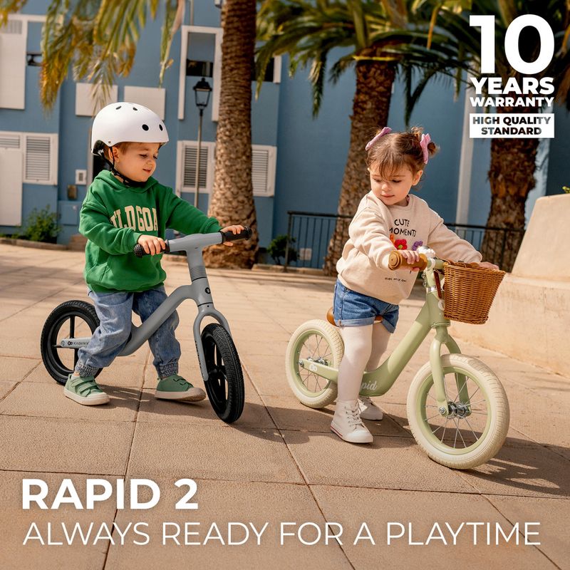 Balansinis dviratis Kinderkraft Rapid 2 savanah green 13
