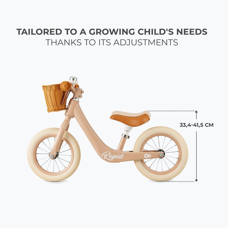 Balansinis dviratis Kinderkraft Rapid 2 pink 11