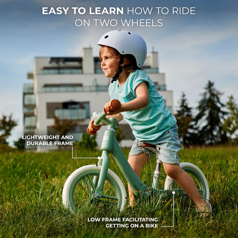 Bėgimo dviratis Kinderkraft Fly Plus baby blue 14
