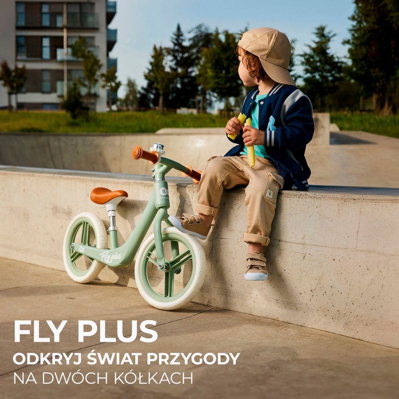 Bėgimo dviratis Kinderkraft Fly Plus fresh mint 13