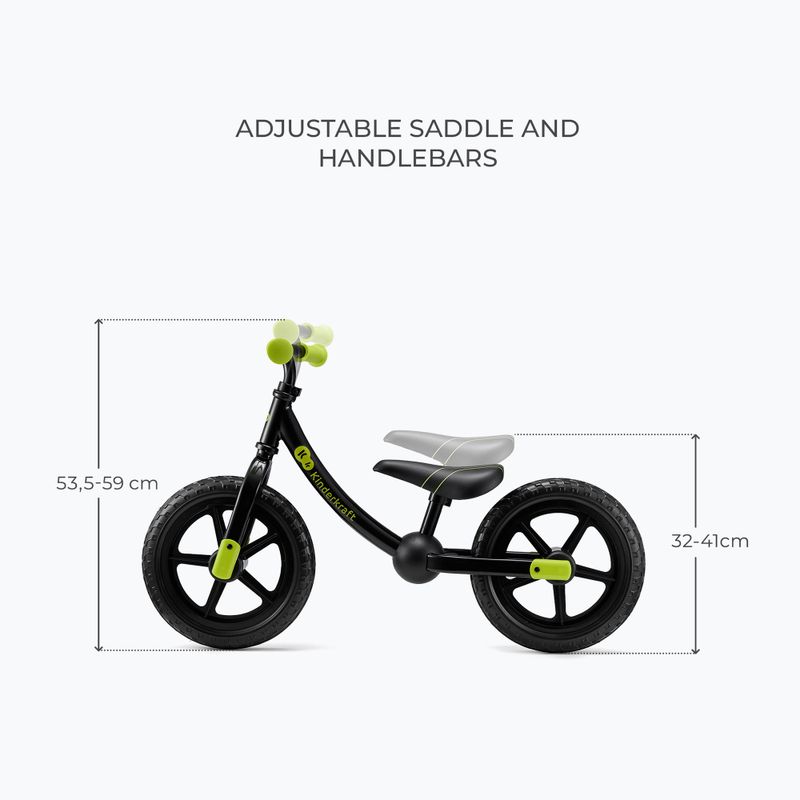 Balansinis dviratis Kinderkraft 2Way Next black 3