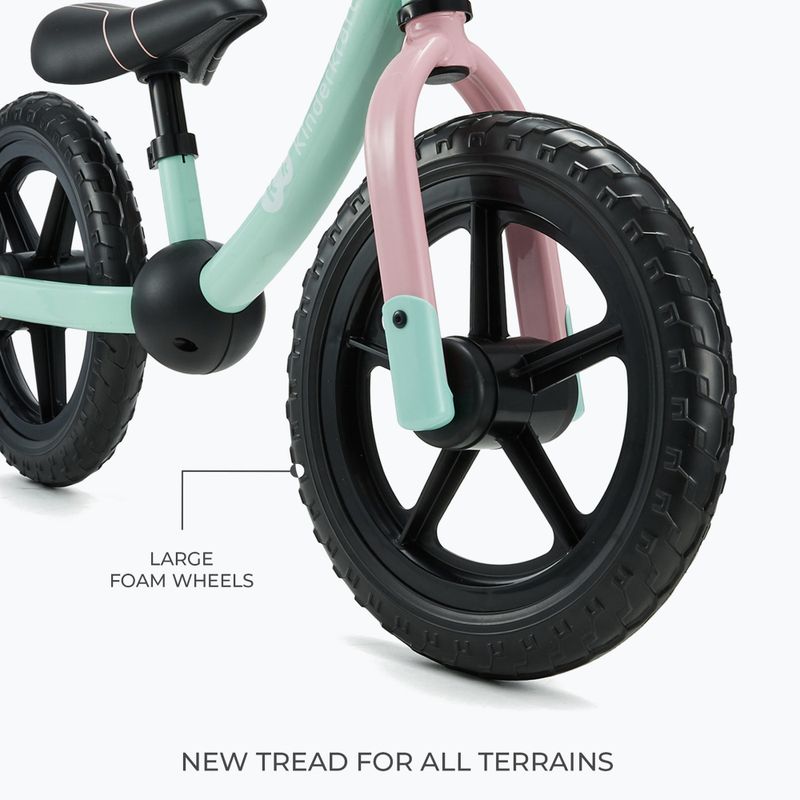 Balansinis dviratis Kinderkraft 2Way Next candy mint 4