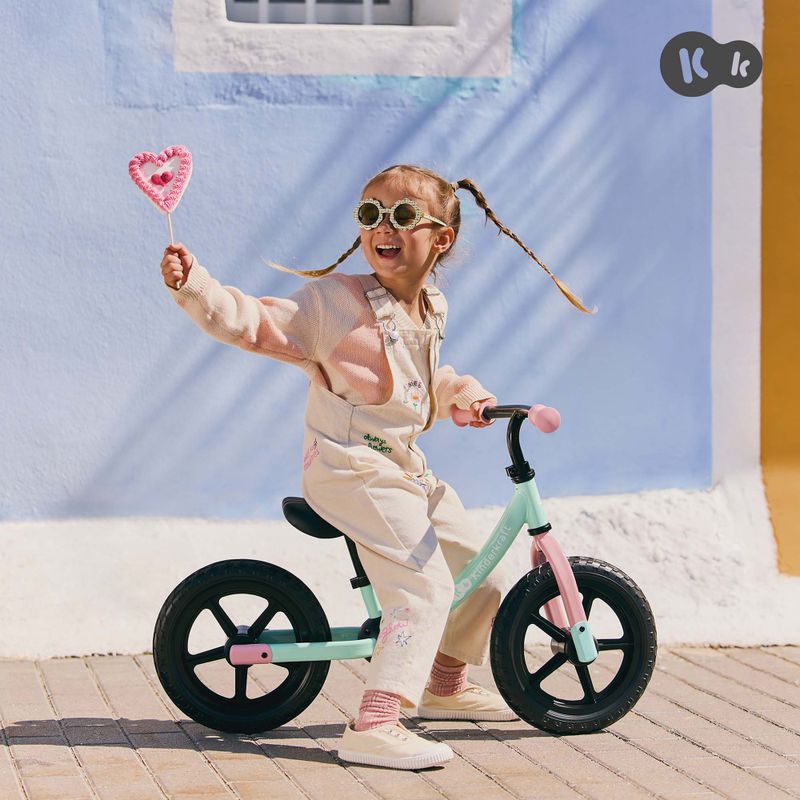 Balansinis dviratis Kinderkraft 2Way Next candy mint 10