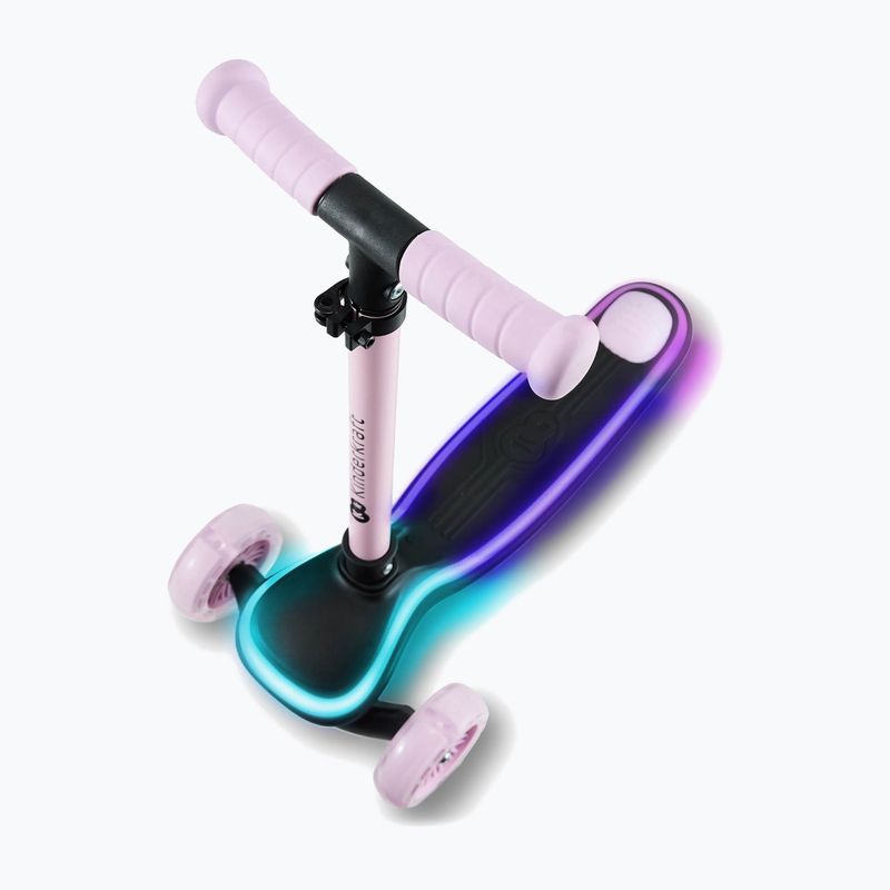 Vaikiškas triračis paspirtukas Kinderkraft Raket pink 3