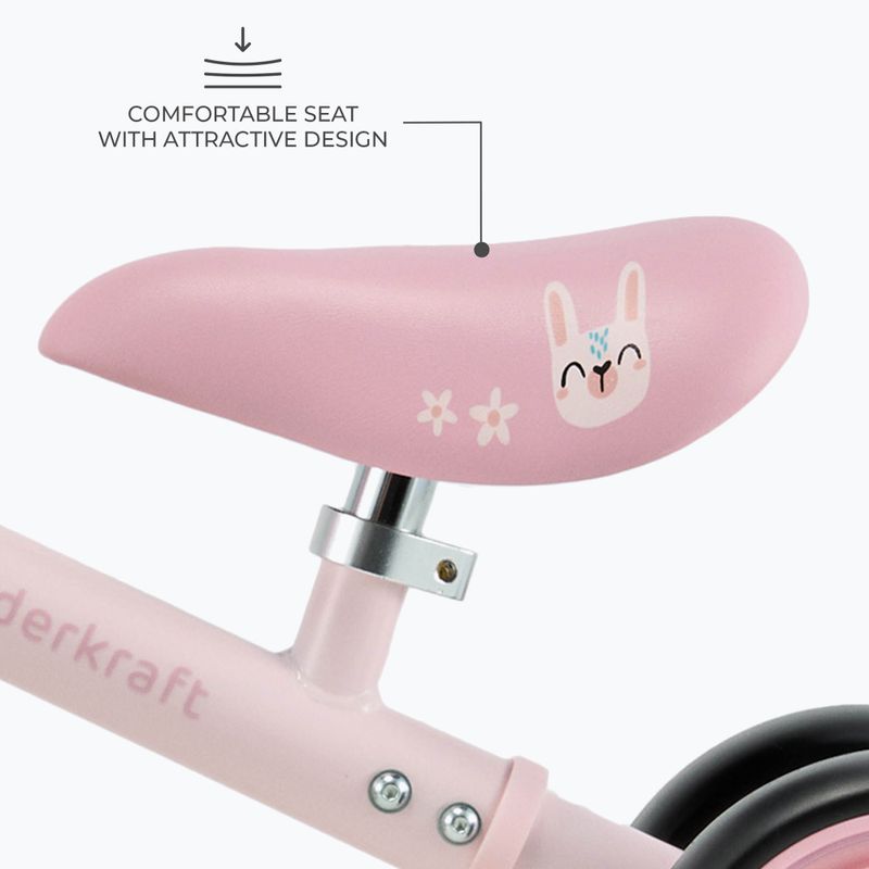 Balansinis dviratukas Kinderkraft Cutie Flash pink 3