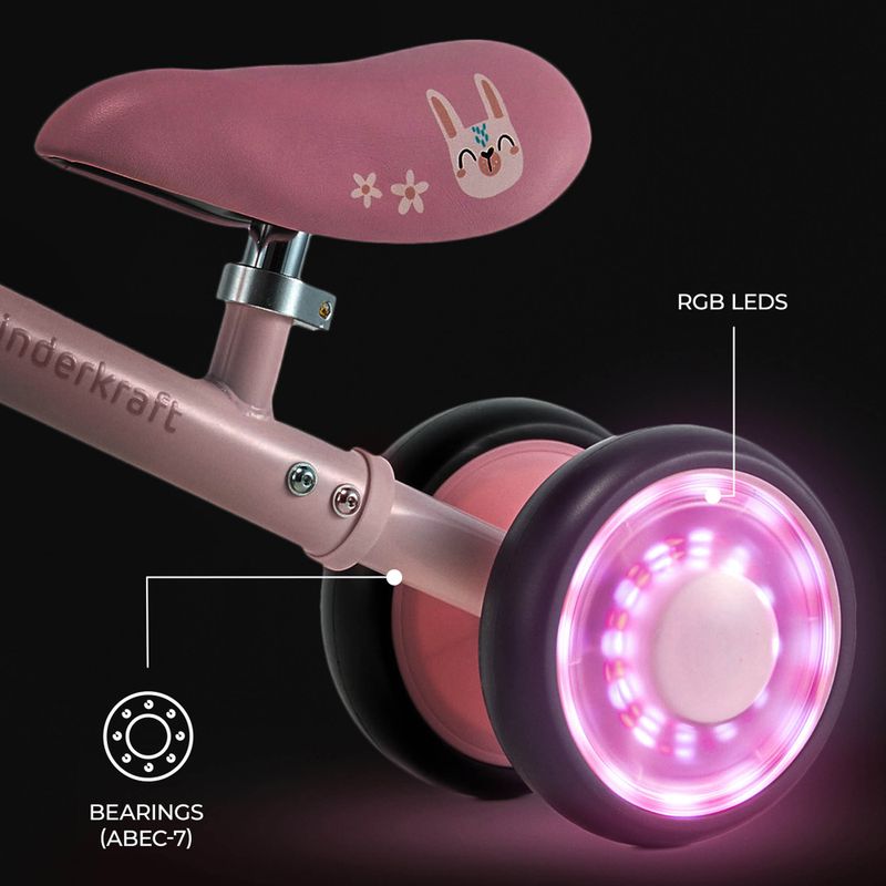 Balansinis dviratukas Kinderkraft Cutie Flash pink 7