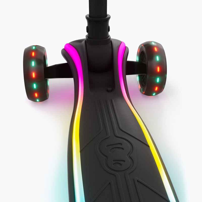 Vaikiškas triratis paspirtukas Kinderkraft Raket Up black 9