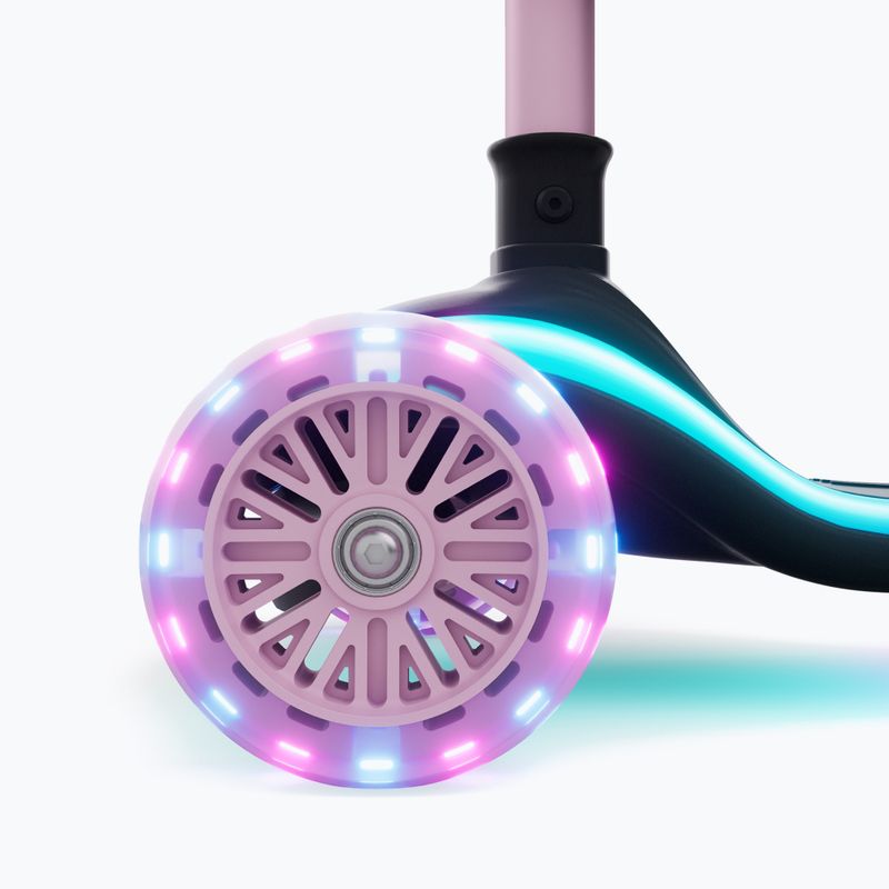 Vaikiškas triračis paspirtukas Kinderkraft Raket Up pink 9