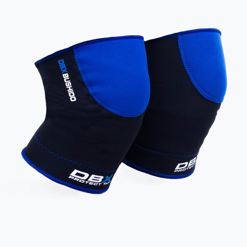DBX BUSHIDO mėlynos spalvos neopreninių kelio raiščių rinkinys DBD-E-1a 2