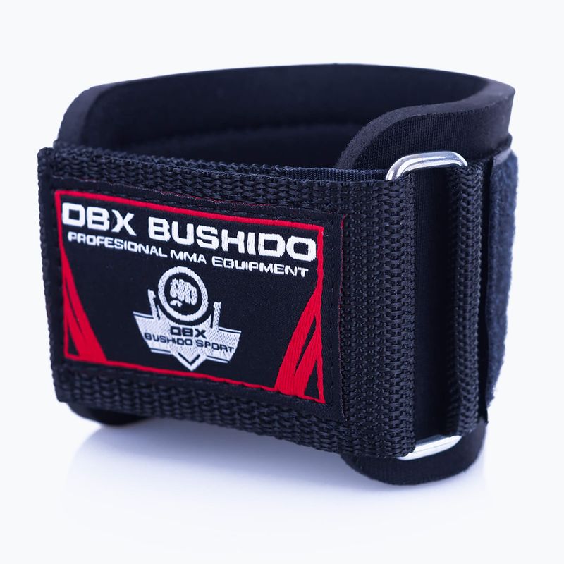 DBX BUSHIDO juodi ARW-747 riešo raiščiai su putplasčio paminkštinimu 2